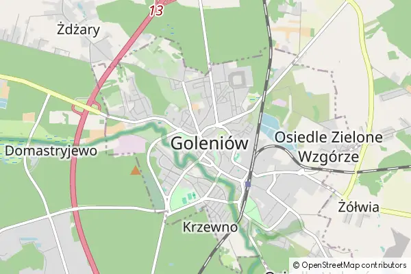 Mappa Goleniów