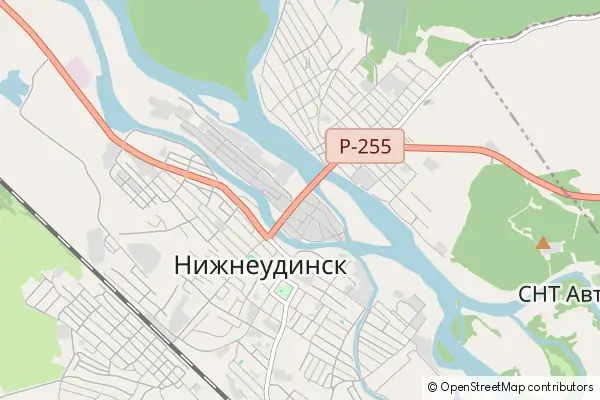 Mappa Nižneudinsk
