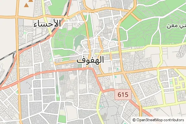Mappa Al Ahsa