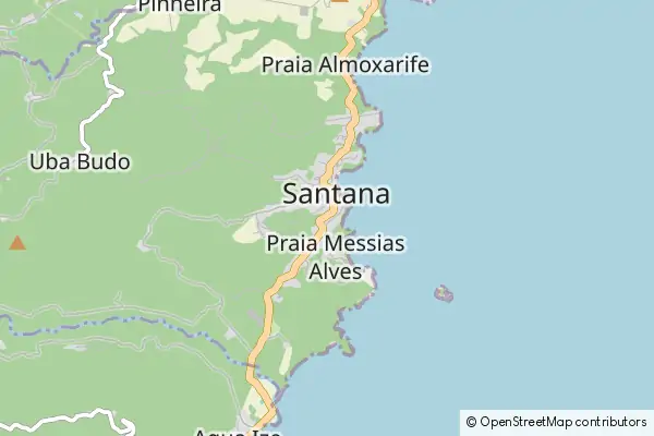 Mappa Santana