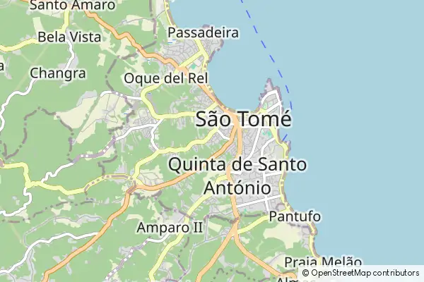 Mappa São Tomé
