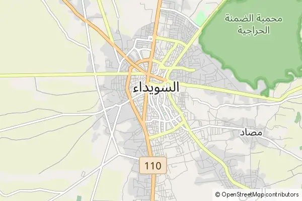 Mappa As Suwayda