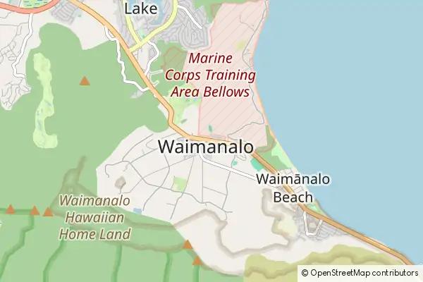 Mappa Waimanalo