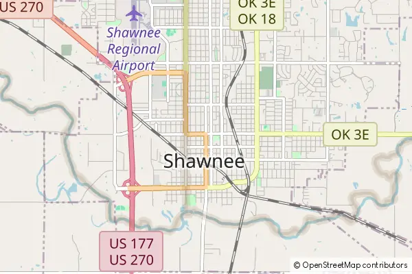 Mappa Shawnee