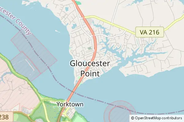 Mappa Gloucester Point