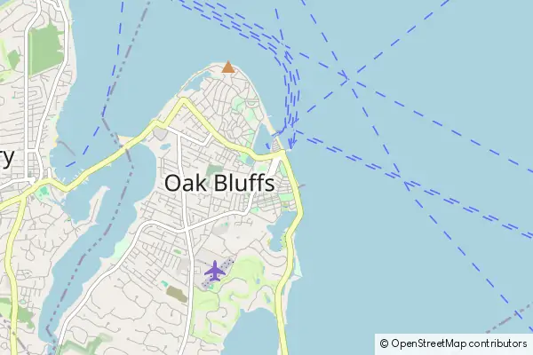Mappa Oak Bluffs